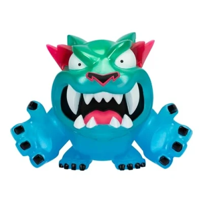 Image de MrBeast Lab Jouets en Vinyle à Collectionner, 8,8 cm, Présentation dans Une boîte de qualité. Classic Panther, Hyper Glow Panther et Metallic Collectionner