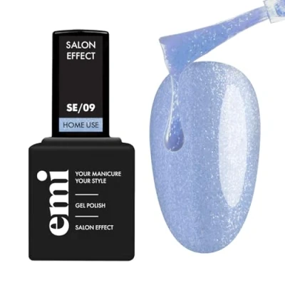 Image de EMI Salon Effect Sky Glaze Gel polish sans HEMA couleur longue durée utilisation à domicile lampe UV/LED/CCFL 9 ml