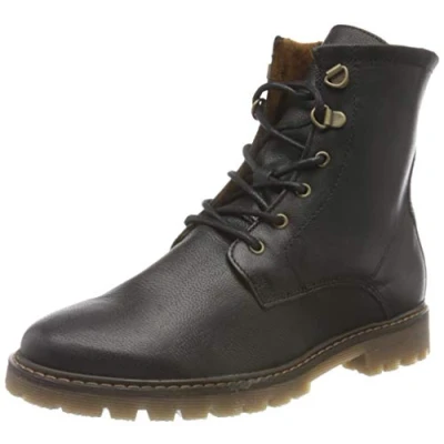 Image de Bisgaard Bateau, Bottes de combat Mixte enfant, Noir, 32 EU