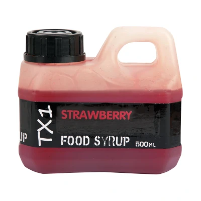 Image de Shimano Tx1 Food Syrup Attractant (500 ml) Fraise Additifs bouillette
