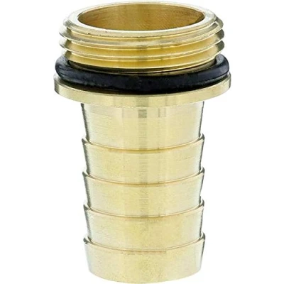 Image de Gardena Grommet en laiton: connecteur laiton pour vannes de pied et intermédiaire, adapté aux tuyaux 19 mm (3/4 Pouce) (7250 20)