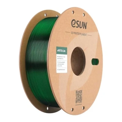 Image de eSUN PETG Filament 1.75mm, Haute Résistance, Bobine de 1KG (2.2 LBS) d&#039;Impression 3D pour Imprimantes 3D,Vert