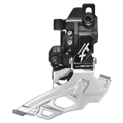 Image de SHIMANO Deore XT Fd m8025 Balançoire 2 x 11 Dérailleur Avant Unisexe, Argenté, 34 38 Zähne