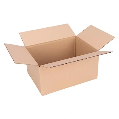 Image de verpacking 100 x cartons colis simple cannelure 30 21,5 14 cm format A4 brun KK