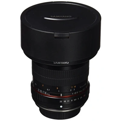 Image de Objectif grand angle SAMYANG 14mm Monture OLYMPUS Ouverture f/2.8 f/22 Distance de mise au point 0.28m