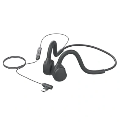 Image de GZCRDZ Écouteurs à conduction osseuse, Casque Micro, filaires de type C, sport anti transpiration, ouverts USB C