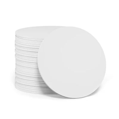 Image de 10 pièces NTAG215 NFC Cartes Rondes 25 mm Tag Carte PVC,504 Mémoire d&#039;Octets Entièrement Programmable,Compatible avec TagMo et Amiibo,pour Appareils Compatibles