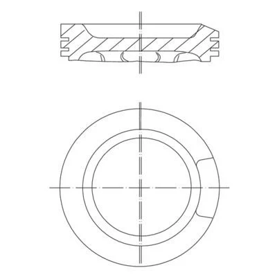 Image de Piston MAHLE ORIGINAL 033 04 02