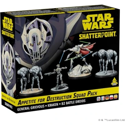 Image de Asmodee Atomic Mass Games Star Wars Shatterpoint : Soif de Destruction Set d’Escouade Jeux société Figurines Jeu d&#039;escarmouche A partir 14 Ans 2 Joueurs Version française
