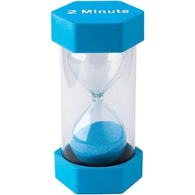 Image de Teacher Created Resources Sablier 2 Minutes, Bleu
