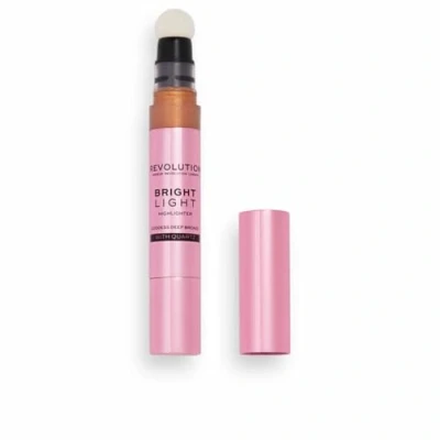 Image de Makeup Revolution Bright Light Highlighter Hightlighter, Femme, Taille: 3 ml, Bronze