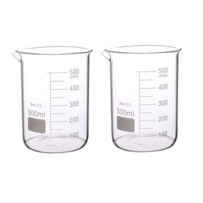 Image de Rocwing verre doseur en borosilicate 3.3 (500 ml, 2 dans un pack)