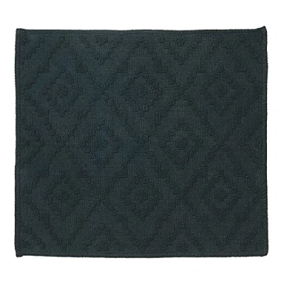 Image de Sealskin Aztec Tapis de bain 60x60 cm Coton Vert foncé