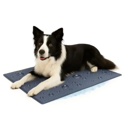 Image de Flamingo Tapis Rafraichissant 90 x 50cm Couverture Rafraichissante Automatique Chien Chat Auto refroidissant Matelas qualité superieur Reste Froid Plus Longtemps Produit Populaire!!!