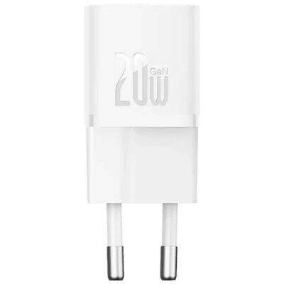 Image de Baseus Gan5 Chargeur Rapide 20W Blanc