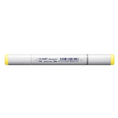 Image de COPIC Sketch Y04, Acacia, Twin Marker avec Une Pointe de Largeur Moyenne et « Brush ».