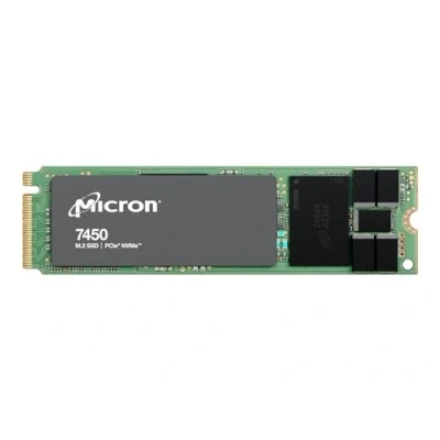 Image de SSDMicron7450 Pro960 GoM.2NVMe3D NANDWrite Speed 1400 Mo/SecRead 5000 Mo/SecTBW 1700 toMTBF 2000000 HoursMTFDKBA960TFR 1BC1BC1ZABYYR