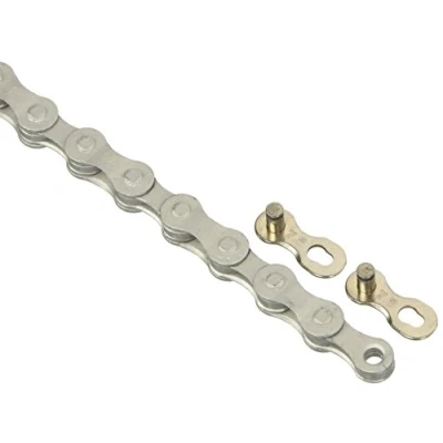 Image de Point / 10105101 Chaîne 1/2 x 3/32&quot; Traitement anticorrosion 116 maillons 7 vitesses Gris