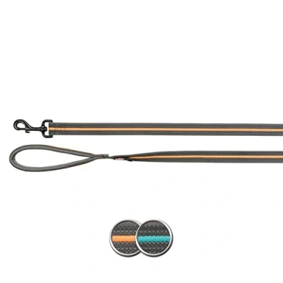 Image de TRIXIE Fusion Bracelet Extra Long, S L, 1,80 m/17 mm, Graphite/Bleu océan