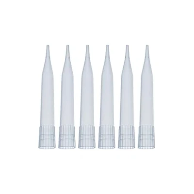 Image de MUHWA Pointe de pipette courte 5 ml, pointes grand diamètre polypropylène (PP), transparent, autoclavable, convient pour Gilson, Rainin, CAPP, etc. 100 pièces/sachet