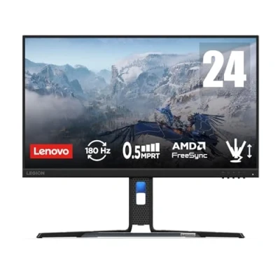 Image de Lenovo Legion R24e écran plat de PC 60,5 cm (23.8 ) 1920 x 1080 pixels Full HD LCD Noir Neuf