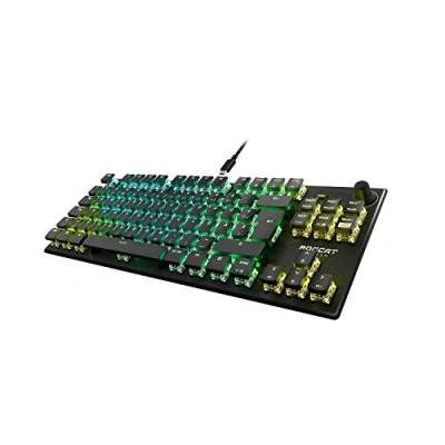 Image de ROCCAT Vulcan TKL Pro Gaming Tastatur Kompakte optische RGB mit Linear Red Switch und DE Layout