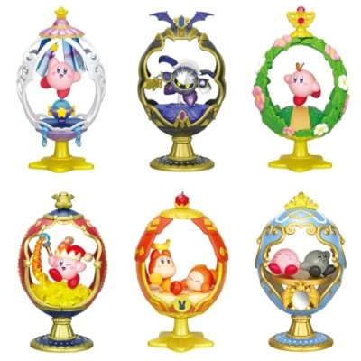 Image de Re Ment Kirby Collection OVALTIQUE 1 boîte, env. H 5,1 x l 2,8 P 7,1 cm (130 70 mm), fabriqué en PVC et ABS