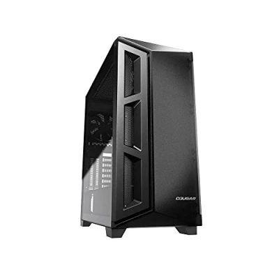 Image de Cougar Gaming BOITIER PC DARKBLADERX5 Tour boîtier avec Panneau en Verre Trempé, Support GPU Vertical, et Refroidissement Supérieur Cartes mères Mini ITX/Micro ATX/ATX/CEB/E ATX