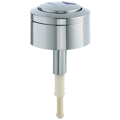 Image de Geberit Impuls 241.800.KD.1 Twico 2 Bouton Poussoir Double Chasse Chromé, Multicolore