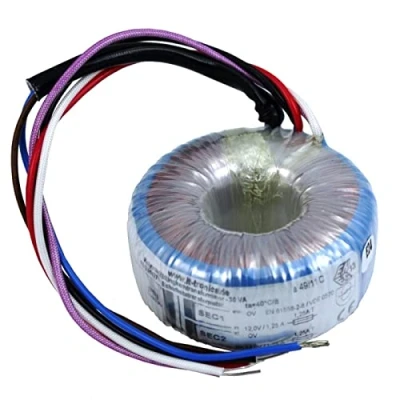Image de Sedlbauer Transformateur toroïdal 30VA 2x24V pour audio, industriels, halogènes et sur rails 230V tension d&#039;entrée 48V seco
