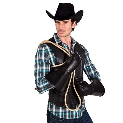 Image de Boland 54324 Gants Western Noir Taille unique