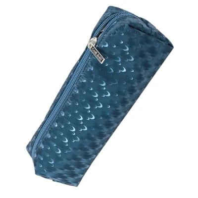 Image de Online Trousse Scolaire Petrol Drops I fourre Tout pour l&#039;école et lycée Enfants avec Zip Pratique étui à Crayons Filles garçons 1 Compartiment