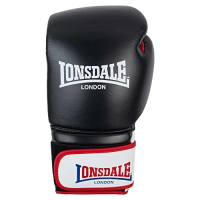 Image de Lonsdale Mixte Winstone quipement, Noir/blanc/rouge, 14 oz 41 cl EU