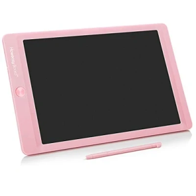 Image de Boosns Tablette d&#039;écriture LCD 8.5 Pouces Effaçable Portable Tableau Graffiti Ecriture Memo (Rouge)