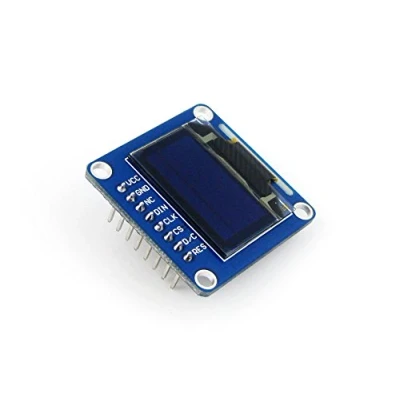 Image de Waveshare 0.96inch OLED (B) Module 128x64 Pixel I2C IIC SPI Straight/Vertical Pinheader with Chip Driver