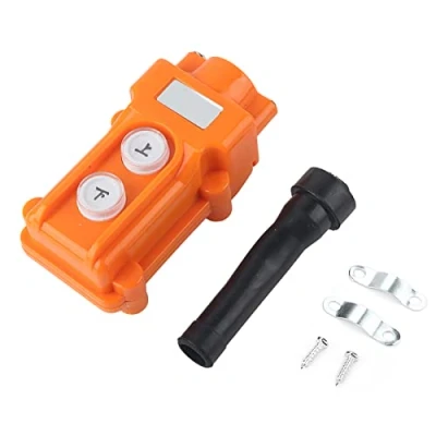 Image de Interrupteur de Commande Grue, Levage Grue À Chaîne Bouton Poussoir Commutateur Suspendu pour et Palan COB 61