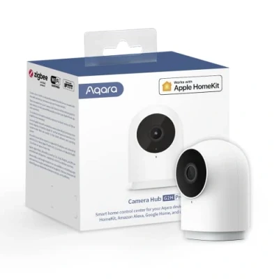 Image de Aqara Camera Interieur WiFi G2H Pro, Hub Zigbee, Caméra HomeKit, Reconnaissance des Visages, Vision Nocturne, Audio Bidirectionnel, Surveillance Compatible avec Alexa, Google Assistant, IFTTT