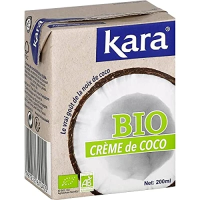 Image de KARA Creme De Coco Bio (Brique) 200Ml Lot 4