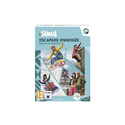 Image de Les Sims 4 Escapade Enneigée (EP10) Pcwin Code dans la Boite Jeu Vidéo Français