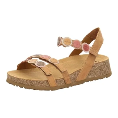 Image de THINK! KOAK à Lanières Durables,Sandale Femme,3000 Tan Combi,42 EU
