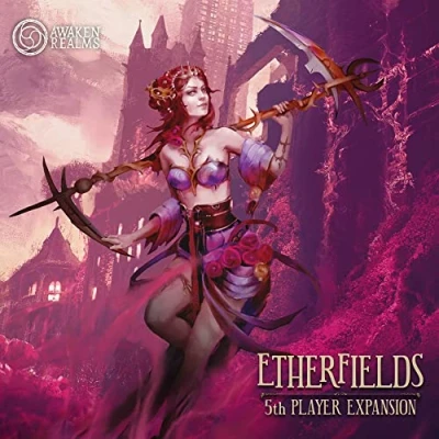Image de Asmodee Awaken Realms Etherfields Extension : 5ème Joueur Jeux de société Figurines Jeu narratif et coopératif Adulte Enfant à partir 14 Ans Version française