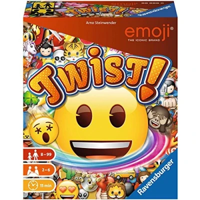 Image de Ravensburger emoji Twist Jeux de société Jeu d&#039;Ambiance cartes Rapidité 2 à 6 Joueurs partir 8 Ans Mixte 26753 (Multilingue Français Inclus)