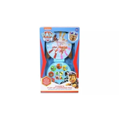 Image de Paw Patrol Chase&#039;s Tapis d&#039;apprentissage Pliable pour Enfants Aide à développer la Reconnaissance des Couleurs, Lettres et Formes Comprend 4 activités interactives Amusantes, 18 Mois