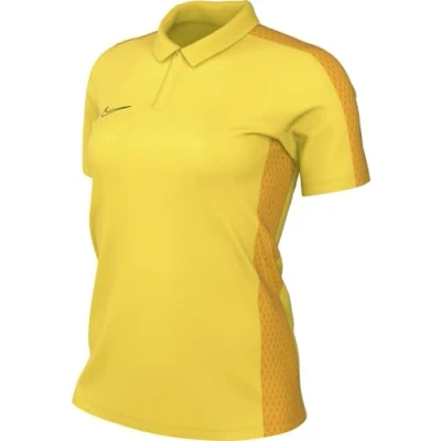 Image de Nike Femme Polo À Manches Courtes W NK DF Acd23 SS, Tour Jaune/University Or/Noir, DR1348 719, S