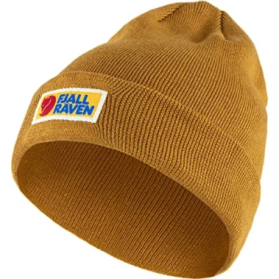 Image de Fjallraven Mixte Vardag Classic Beanie Hat, Acorn, Taille unique EU