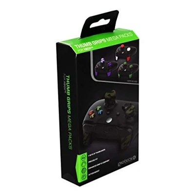 Image de Gioteck TGMP Thumb Grips pour Xbox One Megapack Protection/Bouchons/Capuchons Joystick Antidérapant Aide a viser Protection Manette (Lot de 4)