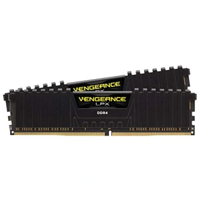 Image de Corsair Vengeance LPX 16Go (2x8Go) DDR4 3200MHz C16 XMP 2.0 Kit de Mémoire Haute Performance pour AMD Ryzen Noir