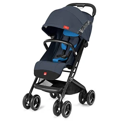 Image de gb Gold Poussette citadine Qbit+ Tout terrain, Compacte, De la naissance jusqu&#039;à 17 kg (4 ans env.), Night Blue