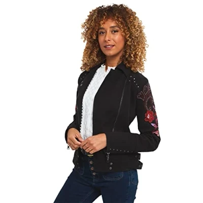Image de Joe Browns Joe&#039;s Boutique Magnifique Veste brodée, Noir, 34 Femme