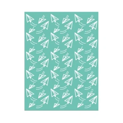 Image de Classeur d&#039;embossing Paper Planes Craftelier Papier pour scrapbooking et travaux manuels Compatible avec Sizzix Big Shot, Shot Plus, Revolution 15 x 20 cm